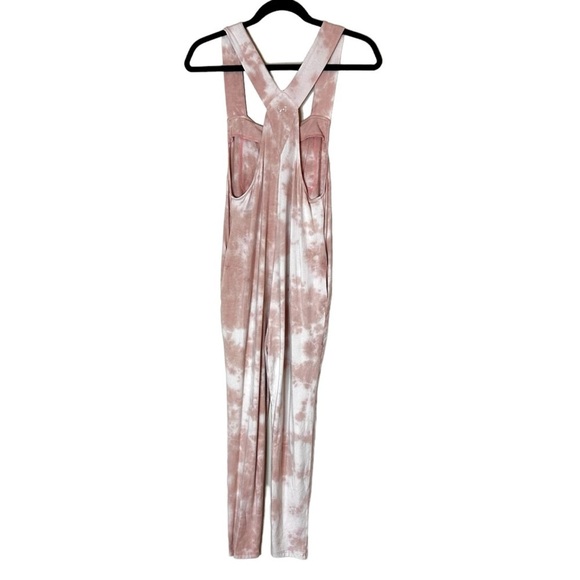 Smash & Tess  Pink Tie Dye Romperall - Picture 11 of 15